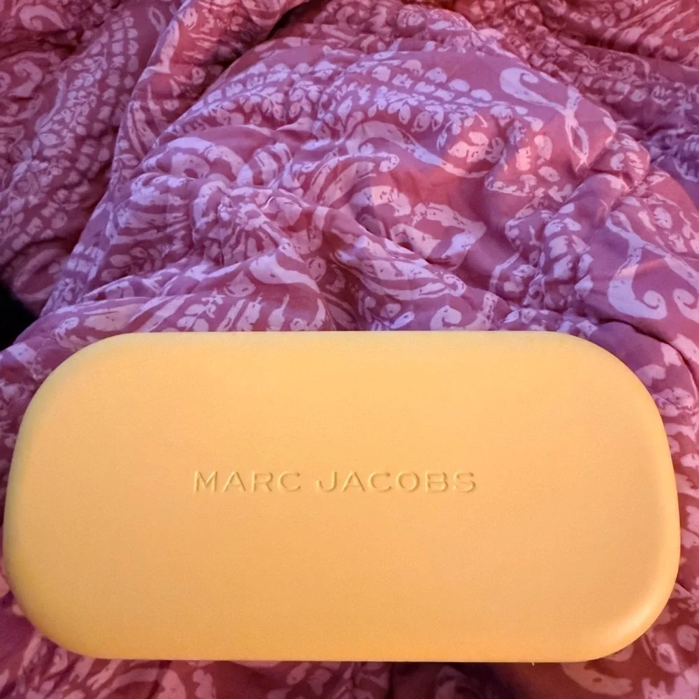 Marc Jacobs Transparent Sunglasses with Dark Lenses NWOT